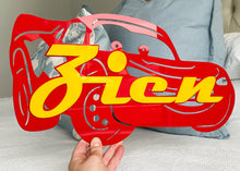  Cars Themed Name Plaque