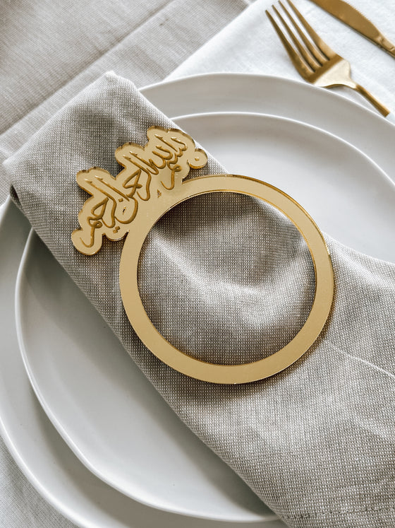 New Shape Napkin Rings