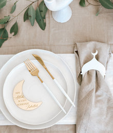  New Crescent Moon Placecards