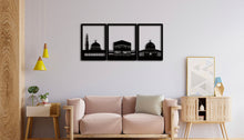  An Nabawi, Kaaba and Al Aqsa Wall Art - 3 Pieces