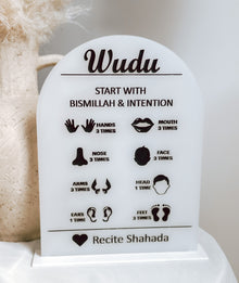  Arched Wudu Plaque Stand