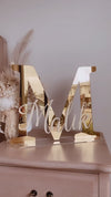 Acrylic Initial With Name - Stand