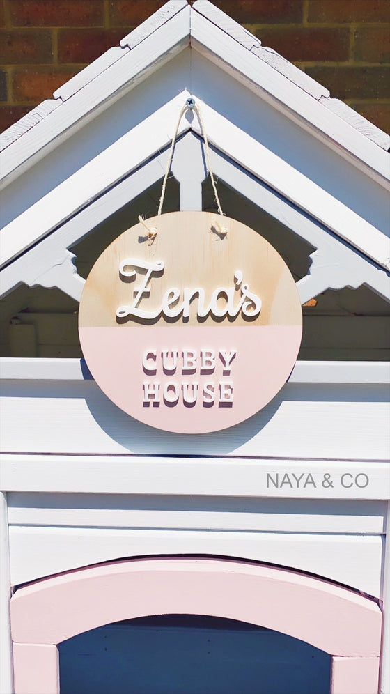 Personalised Hanging Plaques - Kids