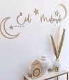 Ramadan + Eid Mubarak Moon/Star Set Style 1