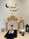 Ramadan + Eid Mubarak Moon/Star Set Style 1