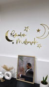 Ramadan + Eid Mubarak Moon/Star Set Style 1