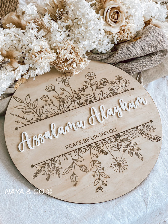 Welcome / Assalamu Alaykum - Wildflower
