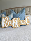 3D Wood + Acrylic Name