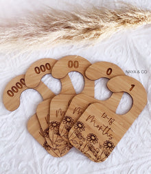  Clothing Dividers - Engraved Set of 5