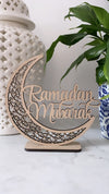 Ramadan Mubarak Moon Stand